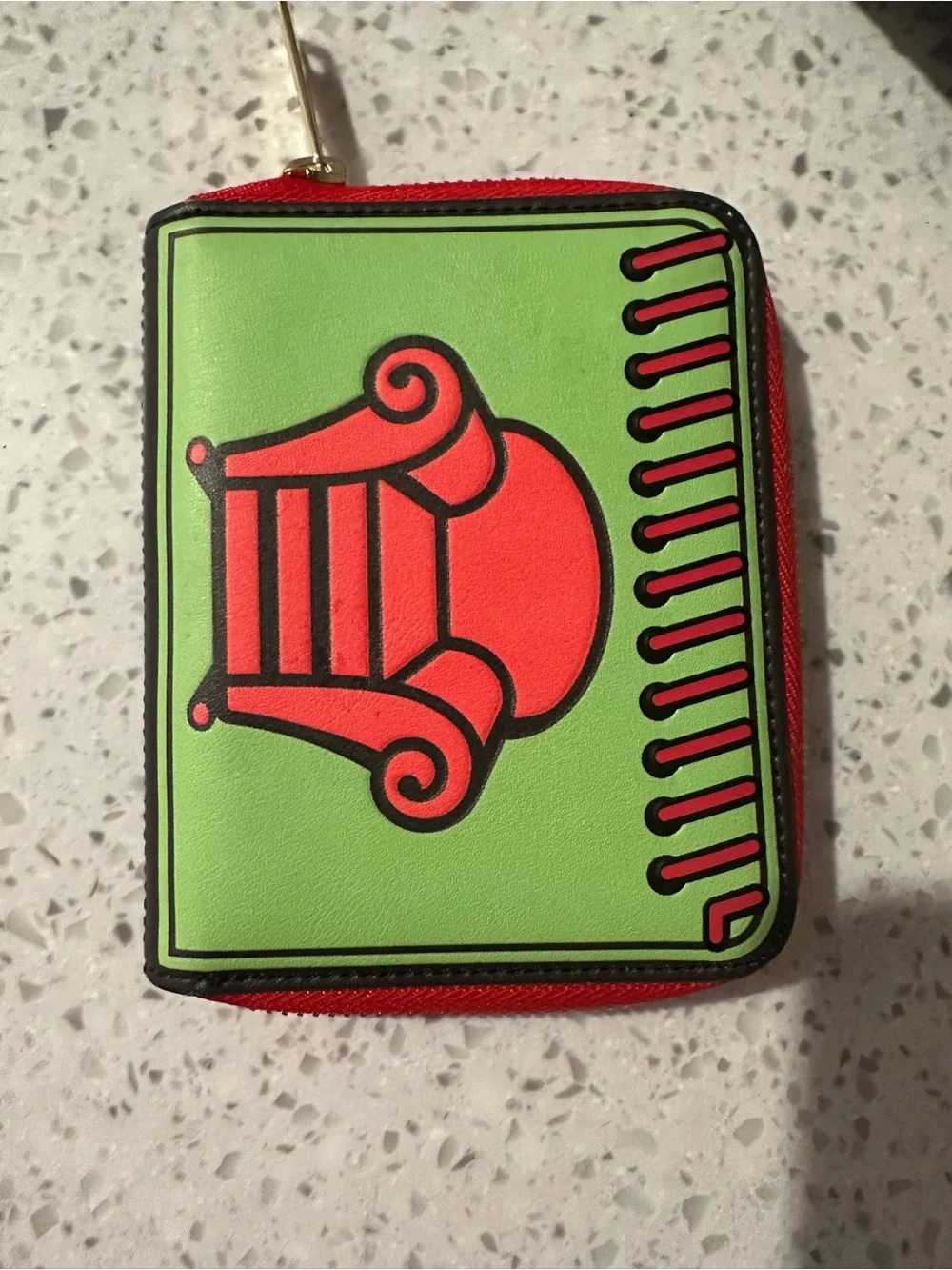 Loungefly Blue's Clues Green and Red Zip Wallet
